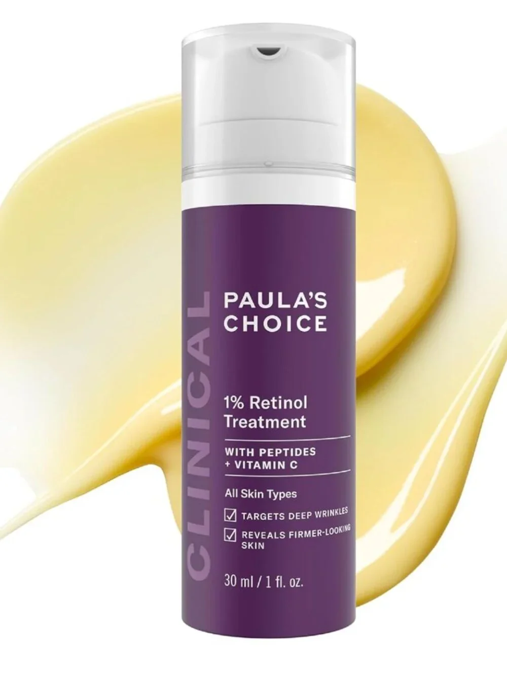 Paula's Choice Clinical 1% Retinol Treatment 1 oz Full Size NIB Skincare
